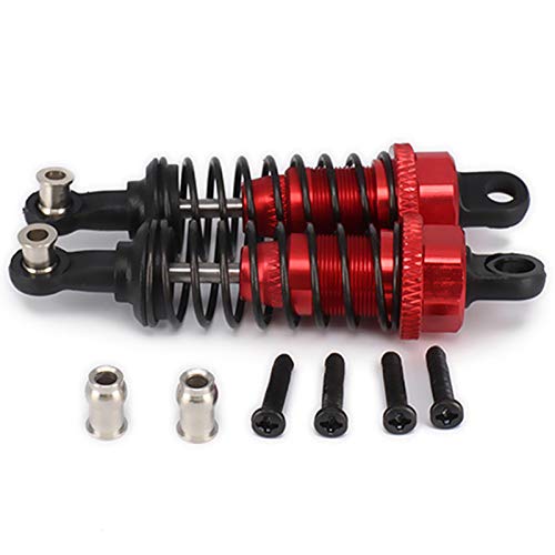 JANZU 2 Stück Stoßdämpfer, verstellbar, 65 mm, für Rc Auto 1/18 A959 A969 A979 K929, Rot JANZU 2 Stück Stoßdämpfer, verstellbar, 65 mm, für Rc Auto 1/18 A959 A969 A979 K929, Rot von JANZU