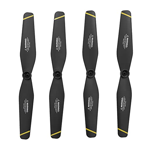 JANZU 4 Stücke Flugzeug Propeller Fan Blade Set Für Sg700 / Xs809 / Dm107S Faltbare Quadrotor Drohne von JANZU