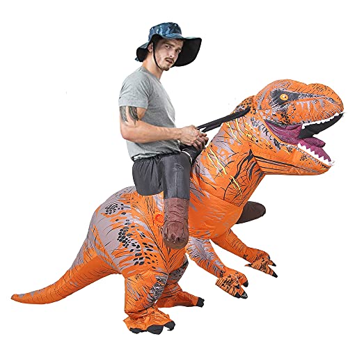 Aufblasbare Fatsuit Dinosaurier Kostüm Erwachsene T-Rex Jurassic Welt –  cosplaycartde