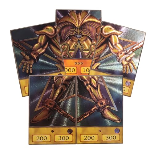 5 Card Anime Orica Holo Set | Die Fünf Teile der Exodia (Ultimate Rare) von JAW REX