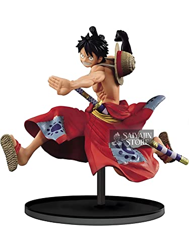 JAW REX Anime/Monkey D. Ruffy Wano Kuni Figur | (20cm) Gear 2 Haki von JAW REX