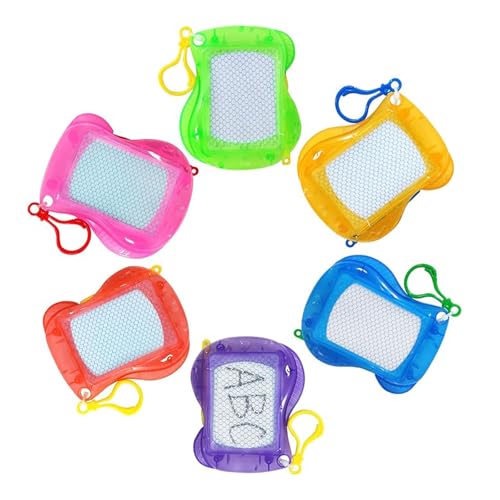 JAWAI 6 Stück Mini-Zeichentafel, Mini Maltafel Zaubertafel, Magnetische Maltafel für Kinder, Kreatives Lernspielzeug, Kleine Überraschungsgeschenke für Kinder JAWAI 6 Stück Mini-Zeichentafel, Mini Maltafel Zaubertafel, Magnetische Maltafel für Kinder, Kreatives Lernspielzeug, Kleine Überraschungsgeschenke für Kinder von JAWAI