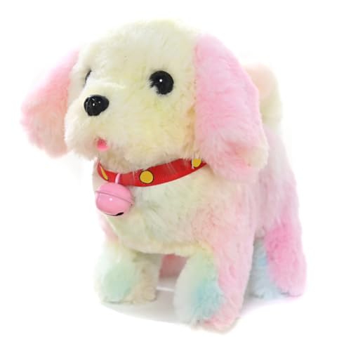 JAWSEU Elektronisch Plüschtier Spielzeug Hund der Läuft und Bellt, Interaktives Stofftier Haustiere Hund Spielzeug Kinder Interaktives Plüschtiere für Kinder Simulation Hund Plüschtier Kuscheltier JAWSEU Elektronisch Plüschtier Spielzeug Hund der Läuft und Bellt, Interaktives Stofftier Haustiere Hund Spielzeug Kinder Interaktives Plüschtiere für Kinder Simulation Hund Plüschtier Kuscheltier von JAWSEU