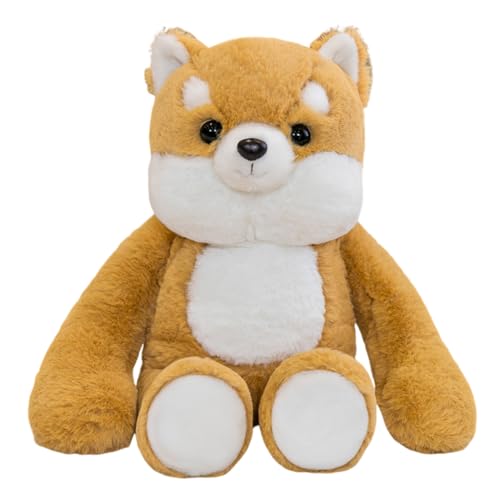 JAWSEU Hund Kuscheltier mit magnetischen, Cartoon Hund Plüsch Spielzeug, Hund Plüschtier Kinder Anime Plüschtier Hund Tier Spielzeug Soft Doll Hund Puppe Dekor Plüschkissen Geschenke für Kinder von JAWSEU