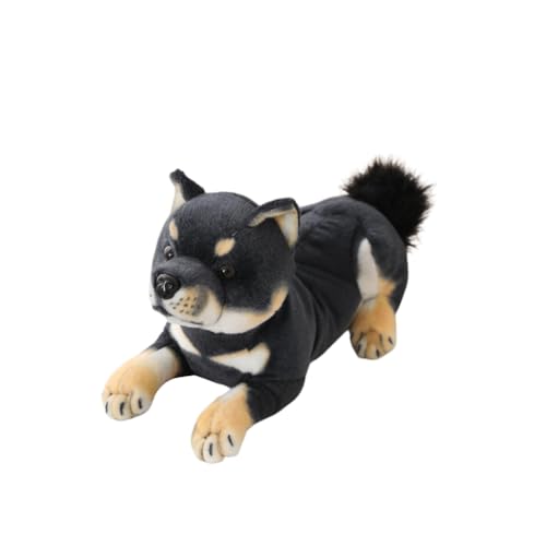 JAWSEU Simulation Shiba Inu Plüschtier, Plüsch Welpen gefülltes weiches Welpe Plüsch Spielzeug Hund Kuscheltier Plüschkissen Corgi Plüsch Stofftier Simulation Haustier Plüschtier für Kinder Geschenk von JAWSEU