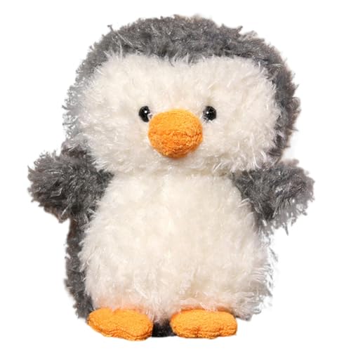 JAWSEU Süße Pinguin Kuscheltier Simulation Pinguin Plüschtier Realistisches Weiches Pinguin Spielzeug Plüsch Pinguin Figur Stofftier Kissen Polartierfiguren Spielzeug Dekozimmer Plüschpuppe von JAWSEU