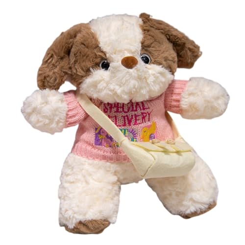 Plüsch Hund Hunde Spielzeug Kuscheltier für Kinder Hund Stofftier Spielzeug Plüschhund Puppe Stofftier Hund Simulation Spielzeug Plüschtiere Welpen Kissen Geschenke für Jungen Mädchen Babys von JAWSEU