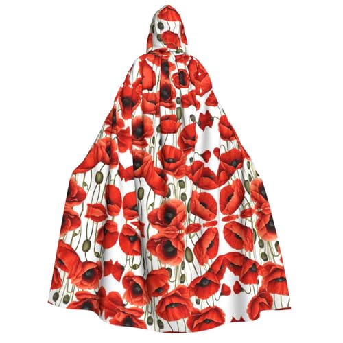 JAYWIS Halloween-Umhang mit Blumendruck für Erwachsene, bedruckt, voller Umhang für Festivals, Gothic-Veranstaltungen und Kostümpartys JAYWIS Halloween-Umhang mit Blumendruck für Erwachsene, bedruckt, voller Umhang für Festivals, Gothic-Veranstaltungen und Kostümpartys von JAYWIS