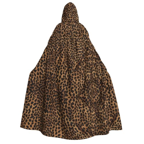 JAYWIS Halloween-Umhang mit Leopardenmuster für Erwachsene, bedruckter Umhang in voller Länge für Festivals, Gothic-Events und Kostümpartys JAYWIS Halloween-Umhang mit Leopardenmuster für Erwachsene, bedruckter Umhang in voller Länge für Festivals, Gothic-Events und Kostümpartys von JAYWIS