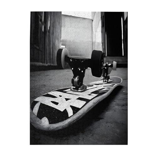 Skateboards – 500-teiliges Bilderpuzzle für Erwachsene, umweltfreundliches Holzpuzzle mit Bildern, Geschenk für Familienspaß und Entspannung Skateboards – 500-teiliges Bilderpuzzle für Erwachsene, umweltfreundliches Holzpuzzle mit Bildern, Geschenk für Familienspaß und Entspannung von JAYWIS