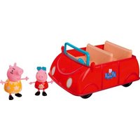 Jazwares PEP0499 Peppa's rotes Auto mit 2 Spielfiguren von JAZWARES