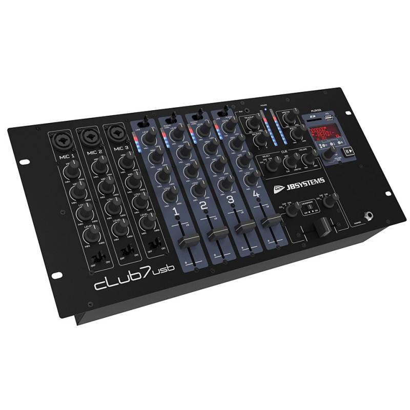 JB Systems CLUB7-USB DJ-Mixer von JB Systems