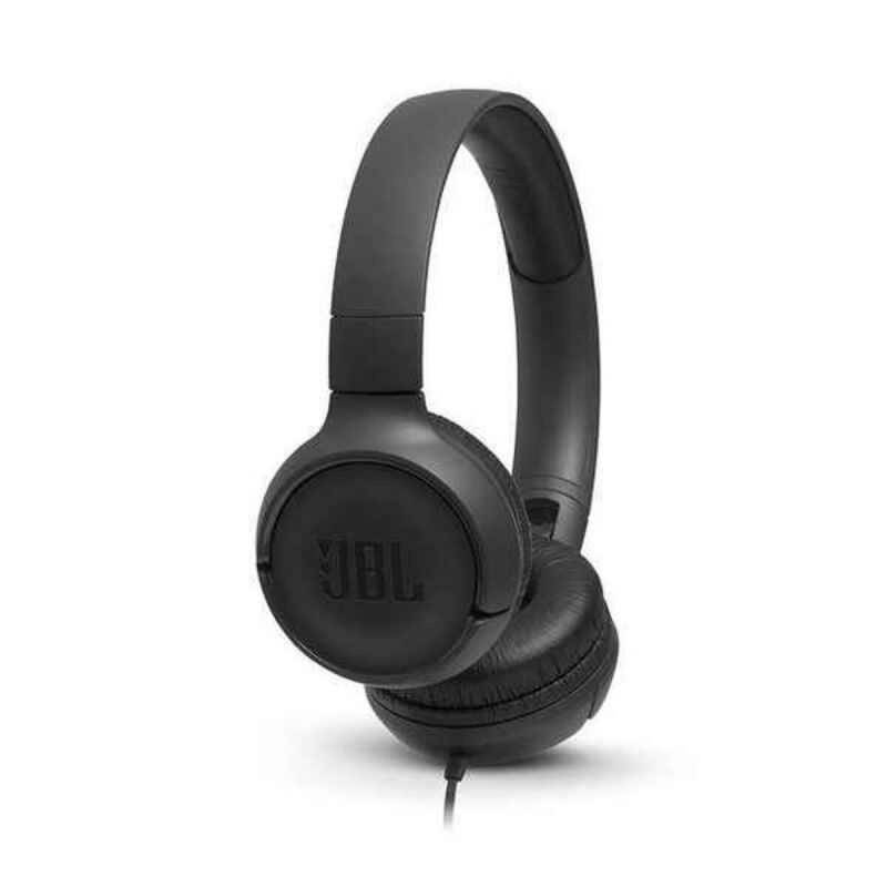 Kopfhörer mit Mikrofon JBL JBLT500BLK Schwarz von JBL