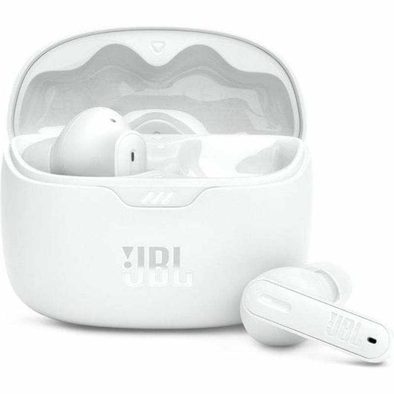 Kopfhörer mit Mikrofon JBL TUNE BEAM WHITE Weiß von JBL