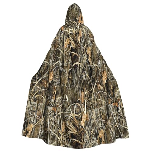 JBYJBX Camouflage-Umhang mit Hut und Kapuze, Gelb und Grün, für Halloween, Cosplay, Mittelalter-Festivals, Unisex, volle Länge JBYJBX Camouflage-Umhang mit Hut und Kapuze, Gelb und Grün, für Halloween, Cosplay, Mittelalter-Festivals, Unisex, volle Länge von JBYJBX