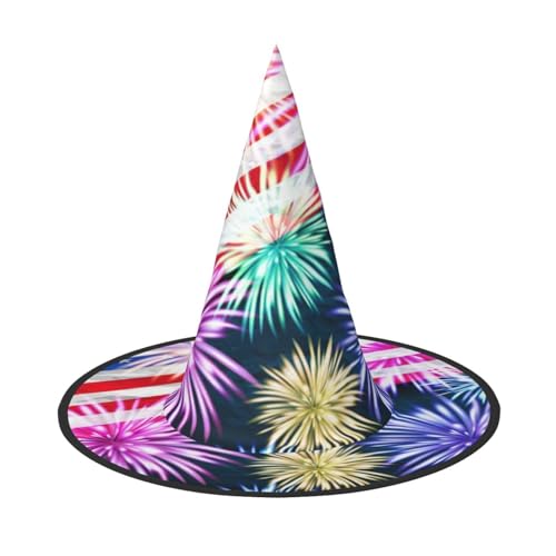 JBYJBX Jbyjbxpatriotic 4. Juli Amerikanische Flagge, Druck, Karneval, Halloween, Hexenhut, Motto-Partys, Hut, Cosplay, Maskerade, Urlaubsdekoration JBYJBX Jbyjbxpatriotic 4. Juli Amerikanische Flagge, Druck, Karneval, Halloween, Hexenhut, Motto-Partys, Hut, Cosplay, Maskerade, Urlaubsdekoration von JBYJBX