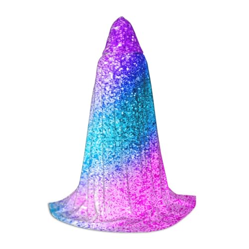 JBYJBX Kapuzenumhang mit Glitzer-Pailletten, Unisex, für Halloween, Cosplay, Kostüm, Weihnachten, Karneval, Party, Umhang JBYJBX Kapuzenumhang mit Glitzer-Pailletten, Unisex, für Halloween, Cosplay, Kostüm, Weihnachten, Karneval, Party, Umhang von JBYJBX