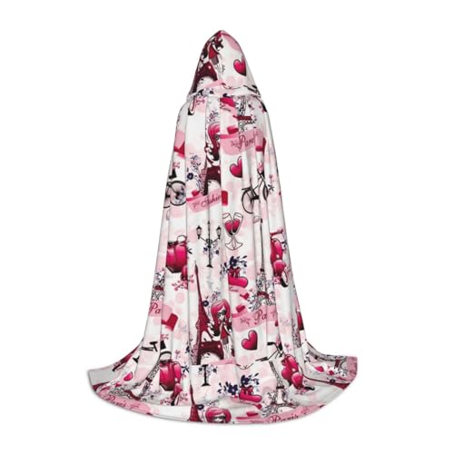 JBYJBX Paris Eiffelturm Frankreich Druck Unisex Kapuzenumhang Halloween Cosplay Kostüm Weihnachten Karneval Party Wear Cape JBYJBX Paris Eiffelturm Frankreich Druck Unisex Kapuzenumhang Halloween Cosplay Kostüm Weihnachten Karneval Party Wear Cape von JBYJBX