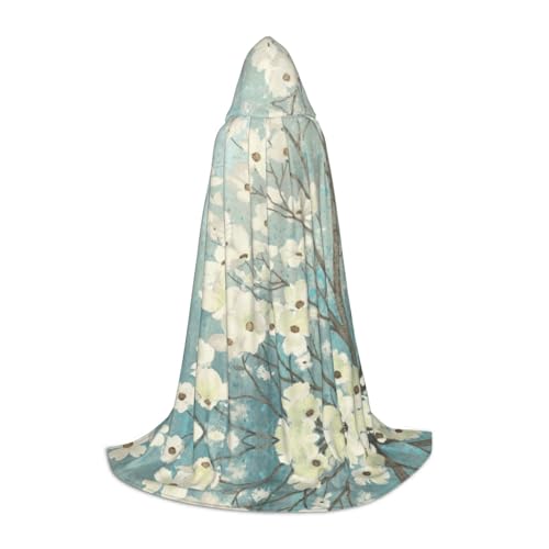 JBYJBX Umhang mit Frühlingsblumen, Blüten, Unisex, Kapuzenumhang, Halloween, Cosplay, Kostüm, Weihnachten, Karneval, Party, Umhang JBYJBX Umhang mit Frühlingsblumen, Blüten, Unisex, Kapuzenumhang, Halloween, Cosplay, Kostüm, Weihnachten, Karneval, Party, Umhang von JBYJBX