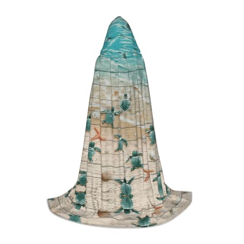 JBYJBX Umhang mit Kapuze, Motiv: Meeresschildkröte, Seestern, Unisex, Halloween, Cosplay, Kostüm, Weihnachten, Karneval, Party, Umhang JBYJBX Umhang mit Kapuze, Motiv: Meeresschildkröte, Seestern, Unisex, Halloween, Cosplay, Kostüm, Weihnachten, Karneval, Party, Umhang von JBYJBX