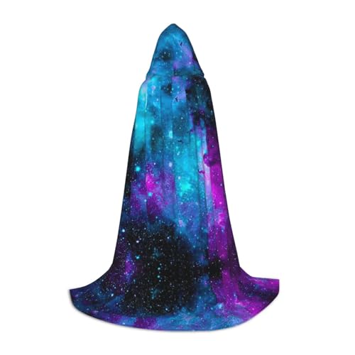 JBYJBX Umhang mit Kapuze, Motiv: Sternenhimmel, Unisex, für Halloween, Cosplay, Kostüm, Weihnachten, Karneval, Party, Umhang JBYJBX Umhang mit Kapuze, Motiv: Sternenhimmel, Unisex, für Halloween, Cosplay, Kostüm, Weihnachten, Karneval, Party, Umhang von JBYJBX