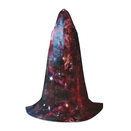 JBYJBX Umhang mit Kapuze und Nachthimmel-Aufdruck, unisex, Halloween, Cosplay, Kostüm, Weihnachten, Karneval, Party, Umhang JBYJBX Umhang mit Kapuze und Nachthimmel-Aufdruck, unisex, Halloween, Cosplay, Kostüm, Weihnachten, Karneval, Party, Umhang von JBYJBX