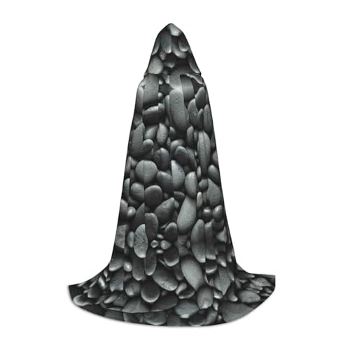 JBYJBX Umhang mit Kapuze und vielen schwarzen Kieselsteinen, unisex, Halloween, Cosplay, Kostüm, Weihnachten, Karneval, Party, Umhang JBYJBX Umhang mit Kapuze und vielen schwarzen Kieselsteinen, unisex, Halloween, Cosplay, Kostüm, Weihnachten, Karneval, Party, Umhang von JBYJBX
