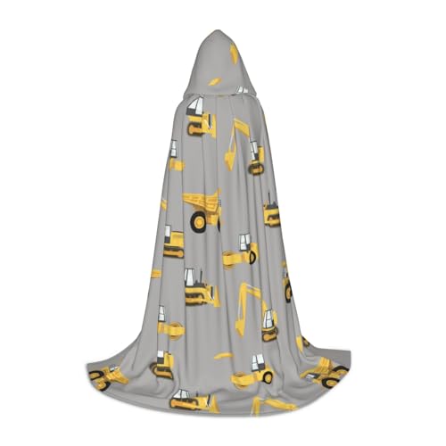 JBYJBX Unisex Kapuzenumhang mit Bauwagen-Aufdruck, Halloween, Cosplay, Kostüm, Weihnachten, Karneval, Party, Umhang JBYJBX Unisex Kapuzenumhang mit Bauwagen-Aufdruck, Halloween, Cosplay, Kostüm, Weihnachten, Karneval, Party, Umhang von JBYJBX