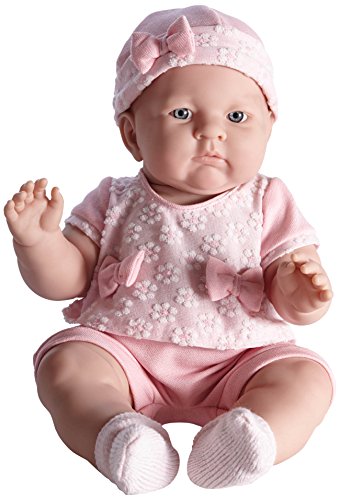 JC Toys, realistische Baby-Puppe Lily, Hellrosa, 45,7 cm von jc toys