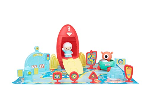 JC TOYS - Mein erstes Raumschiff Lots to Play Toys, inkl. 13 Zubehörteile, ideal zum Spielen, fördert Fantasie und Kreativität, Mehrfarbig, Unisex, 18 Monate von jc toys