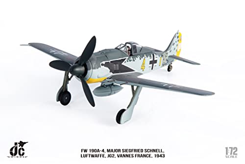 JCW-72-FW190-002 FW 190A-4 Major Siegfried Schnell, Luftwaffe, JG2, France, 1943 Scale 1/72 von JC Wings