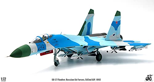 JCW-72-SU27-005 Sukhoi SU-27 Flanker Russian Air Forces 582nd IAP, Poland, 1992 Sale 1/72 von JC Wings