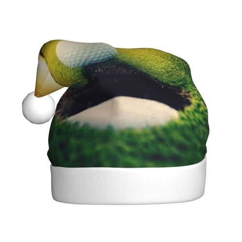 JCAKES Golfplatz-Weihnachtsmütze, Weihnachtsmannmütze für Erwachsene, Partyhut, verwendet für Weihnachtsverkleidungen, um die festliche Stimmung zu schaffen. von JCAKES