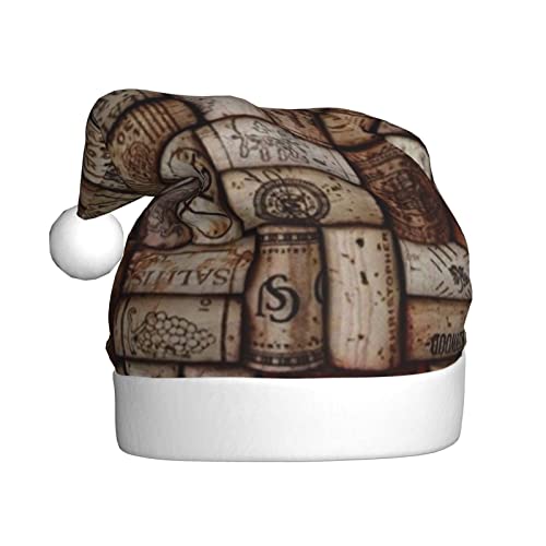JCAKES Weinkork-Weihnachtsmütze, Weihnachtsmannmütze für Erwachsene, Partyhut, verwendet für Weihnachtsverkleidungen, um die festliche Stimmung zu schaffen. von JCAKES