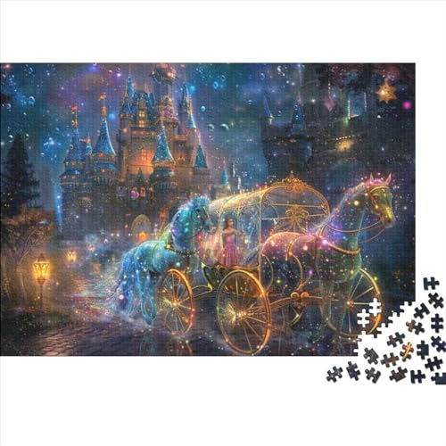 Buggy Fortgeschrittene Puzzles 300 Teile Puzzlespiel Mit Poster Wizardry Herausforderung Geeignet Für Erwachsene Farbe Puzzle Souvenirs 300pcs (40x28cm) von JDDEISKKE