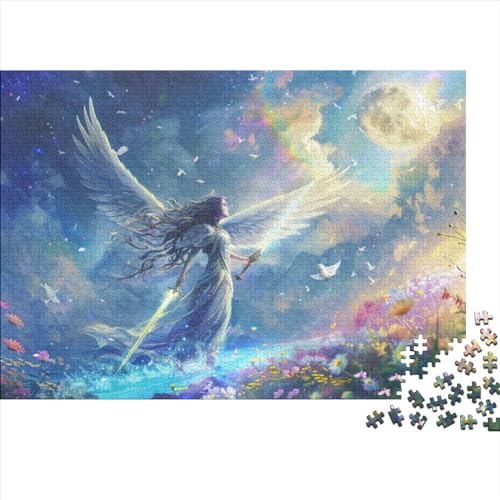 Fairy Fortgeschrittene Puzzles 300 Teile Für Erwachsene Style of Fantasy Art Stress Abbauen Geeignet Für Erwachsene Farbe Puzzle Geschenk 300pcs (40x28cm) von JDDEISKKE