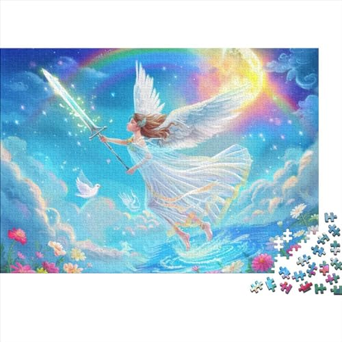 Fairy Puzzle 300 Teile Für Erwachsene Style of Fantasy Art Stress Abbauen Geeignet Für Erwachsene Farbe Puzzle Souvenirs 300pcs (40x28cm) von JDDEISKKE