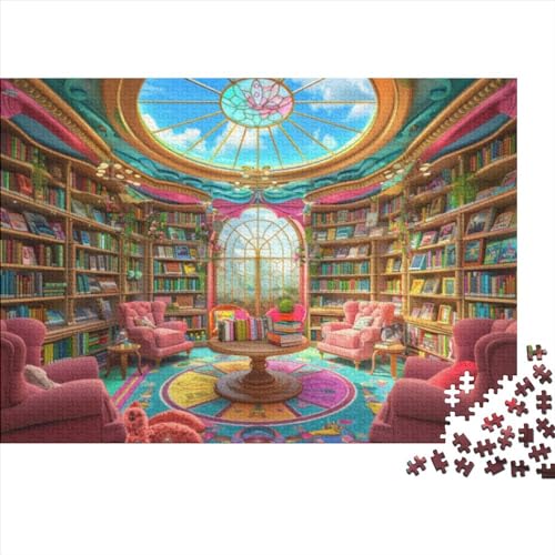 Lobbies Fortgeschrittene Puzzles 1000 Teile Für Erwachsene Romantic Herausforderung Geeignet Für Erwachsene Farbe Puzzle Einzigartige Geschenke 1000pcs (75x50cm) von JDDEISKKE