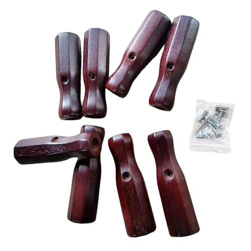 JDNH 8Pcs Tischfußball Top Spiele Ersatz Teil Tischfußball Zubehör Holz Fußball Grip Tisch Fußball von JDNH