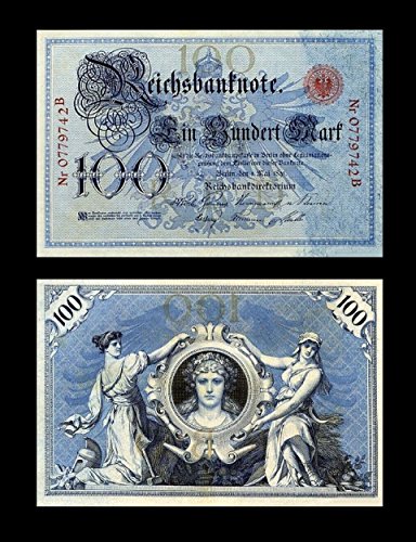 *** 100 Mark Reichsbanknote - 01.05.1891 - P 15 - Reproduktion *** von JDS Collection