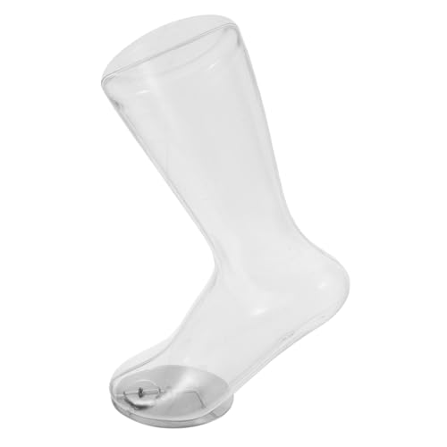 3st Transparentes Fußmodell Sockenform Schaufensterpuppe Mannequin-fußanzeige Socken Zeigen Füße Modell Schuhe Liefern Fußform Fußpuppe Für Socken Füße Socken Modell Plastik JECOMPRIS von JECOMPRIS