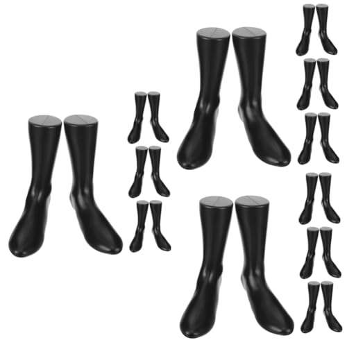 JECOMPRIS 12 Stk Fußform-Schuhspanner Fußmodell Fuß-Display-Modell Schmuckfußdisplay Schuh-Display-Fußschaufensterpuppe Fußpuppe für Fußkettchen Socken Fuß Schaufensterpuppe Plastik von JECOMPRIS