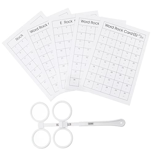 JECOMPRIS 3 Sätze Trainingsbrillen optisches Flipper-Tool ophthalmologische Flip-Linse kinder ferngläser kinderferngläser Amblyopie-Test Augenflosse ophthalmische Flip-Linse aus Kunststoff von JECOMPRIS