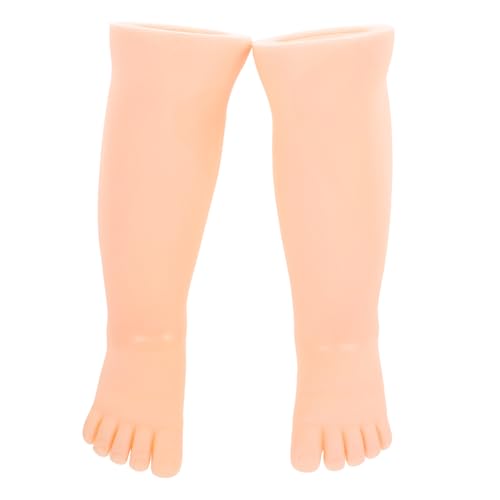 JECOMPRIS Kinderfüße Babyfußform Gefälschter Fuß Kunst Mannequin Figur Fußpuppe Für Socken Mannequin-fuß Schuhform Fußpuppe Für Fußkettchen Füße Schaufensterpuppe Sockenmodell Magnet von JECOMPRIS