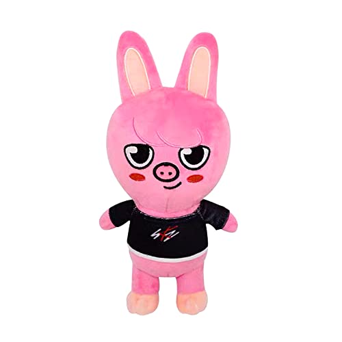 JEEON Stray Skzoo Plüschtier rosa Plüsch Spielzeug Puppen Skzoo Kuscheltier Spielzeug Cartoon Anime Figur Kuscheltiere Puppen Skz Weiche Plüschpuppe für Kinder Erwachsene Jungen Mädchen von JEEON