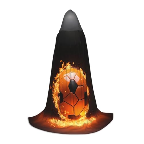 JEJEA Fußball-Druck, Halloween, Cosplay, Weihnachten, Party, Outfits, Zauberer, Robe, Halloween, Umhang, Mittelalter-Renaissance JEJEA Fußball-Druck, Halloween, Cosplay, Weihnachten, Party, Outfits, Zauberer, Robe, Halloween, Umhang, Mittelalter-Renaissance von JEJEA