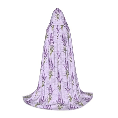 JEJEA Lavendel-Stempel-Druck, Halloween, Cosplay, Weihnachten, Party, Outfits, Zauberer-Robe, Halloween, Umhang, Mittelalter-Renaissance JEJEA Lavendel-Stempel-Druck, Halloween, Cosplay, Weihnachten, Party, Outfits, Zauberer-Robe, Halloween, Umhang, Mittelalter-Renaissance von JEJEA