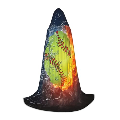 JEJEA Softball-Druck, Halloween, Cosplay, Weihnachten, Party, Outfits, Zauberer-Robe, Halloween, Umhang, Mittelalter-Renaissance JEJEA Softball-Druck, Halloween, Cosplay, Weihnachten, Party, Outfits, Zauberer-Robe, Halloween, Umhang, Mittelalter-Renaissance von JEJEA