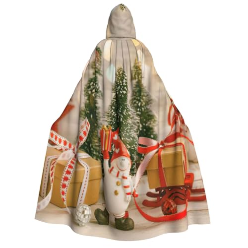 JEJEA Umhang mit Kapuze, Motiv: Weihnachtsbaum, Ball, Sterne, Unisex, für Cosplay, Weihnachten, Party, Geschenke, Hexen-Outfits JEJEA Umhang mit Kapuze, Motiv: Weihnachtsbaum, Ball, Sterne, Unisex, für Cosplay, Weihnachten, Party, Geschenke, Hexen-Outfits von JEJEA