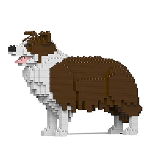 JECKA Animal Building Blocks for Kidults Border Collie 01S-M02 von JEKCA